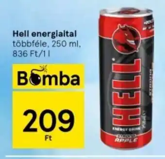 Tesco Hell energiaital 250 ml ajánlat