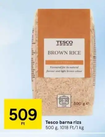 Tesco Tesco barna rizs 500 g ajánlat
