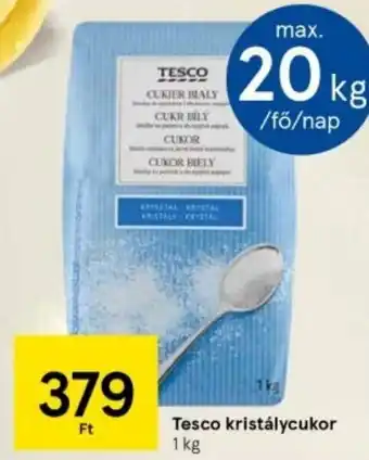 Tesco Tesco kristálycukor 1 kg ajánlat