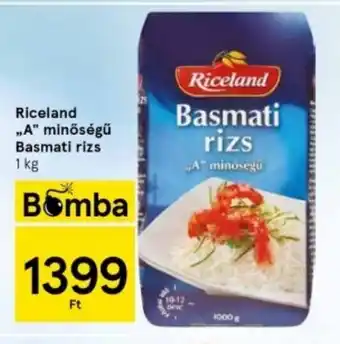 Tesco Riceland "A" minőségű Basmati rizs 1 kg ajánlat