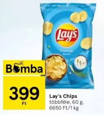 Tesco Lay's Chips 60 g ajánlat