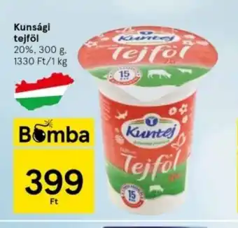 Tesco Kunsági tejföl 300 g ajánlat