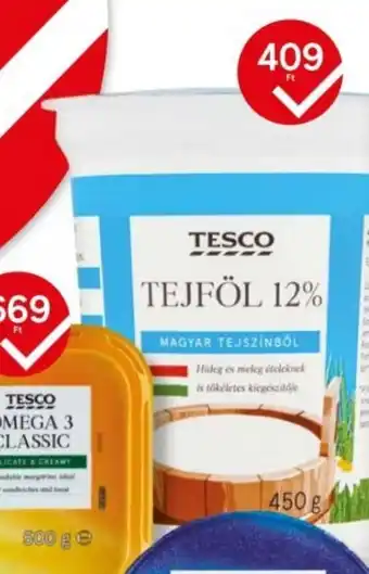 Tesco Tesco tejföl 450 g ajánlat