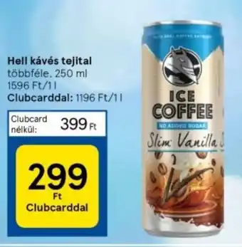 Hell kávés tejital 250 ml