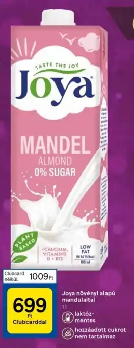 Tesco Joya növényi alapú mandulaital 1 l ajánlat