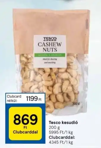 Tesco Tesco kesudió 200 g ajánlat