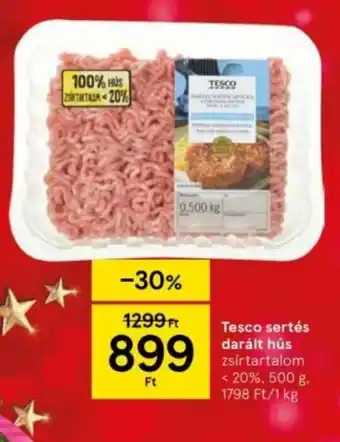 Tesco Tesco sertés darált hús 500 g ajánlat