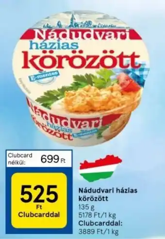 Tesco Nádudvari házias körözött 135 g ajánlat