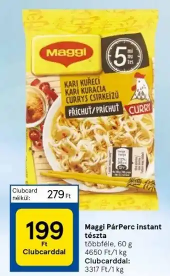 Tesco Maggi PárPerc instant tészta 60 g ajánlat