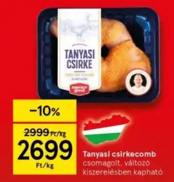 Tesco Tanyasi csirkecomb 1 kg ajánlat