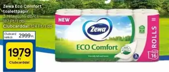 Tesco Zewa Eco Comfort toalettpapír 16 db ajánlat