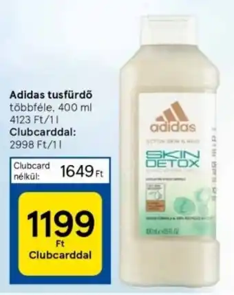 Tesco Adidas tusfürdő 400 ml ajánlat