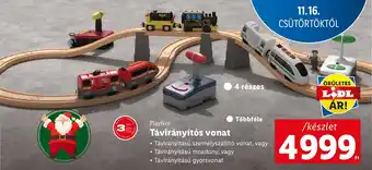 Lidl Playtive Távirányítós vonat 1 készlet ajánlat