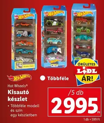 Lidl Hot Wheels Kisautó készlet 5 db ajánlat