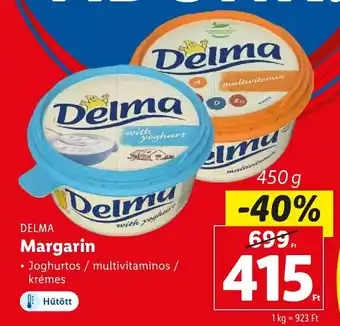 Lidl DELMA Margarin 450 g ajánlat