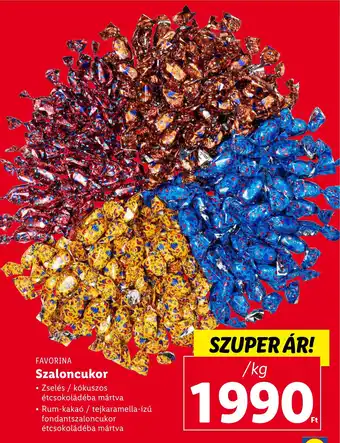 Lidl FAVORINA Szaloncukor 1 kg ajánlat