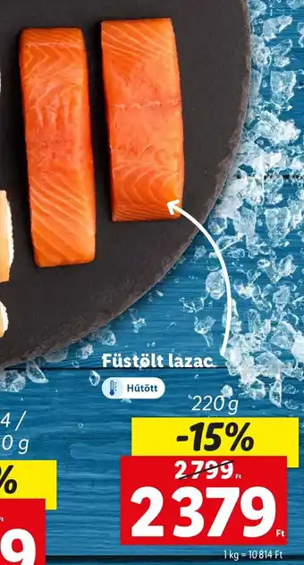 Lidl Füstölt lazac 220 g ajánlat