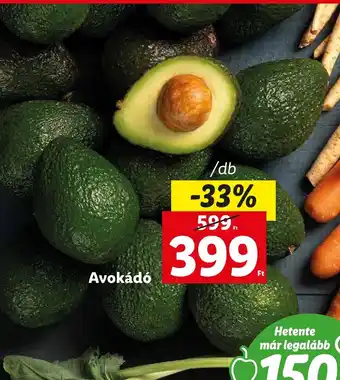 Lidl Avokádó 1 db ajánlat