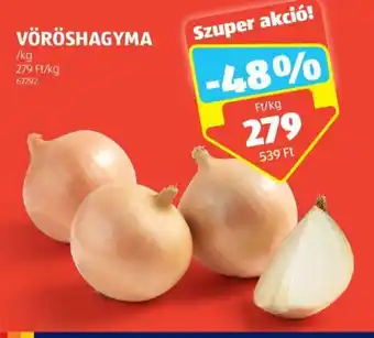 ALDI VÖRÖSHAGYMA 1 kg ajánlat