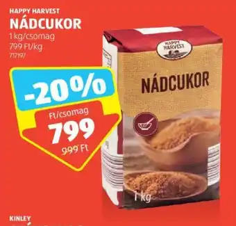 ALDI HAPPY HARVEST NÁDCUKOR 1 kg ajánlat