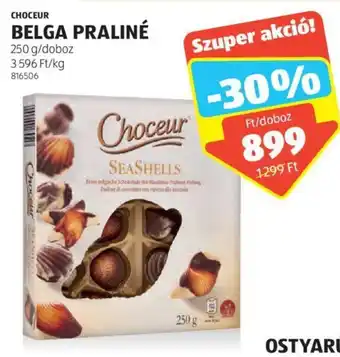 ALDI CHOCEUR BELGA PRALINÉ 250 g ajánlat