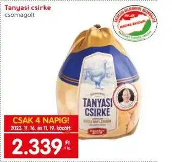 Spar Tanyasi csirke 1kg ajánlat