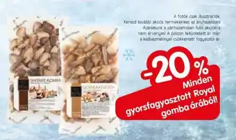 Spar Minden gyorsfagyasztott SPAR gombóc és derelye árából ajánlat