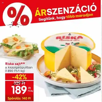Spar Riska sajt 10dkg ajánlat