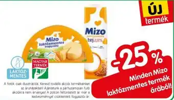 Spar Minden Mizo laktózmentes termék árából ajánlat