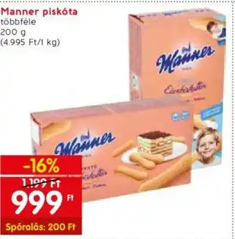 Spar Manner piskóta 200g ajánlat