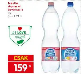 Spar Nestlé Aquarel ásványvíz 1.5l ajánlat