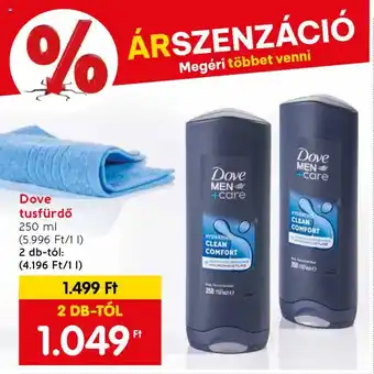 Spar Dove tusfürdő 250 ml ajánlat
