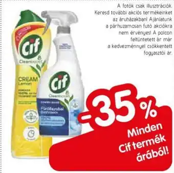 Spar Minden Cif termék árából ajánlat