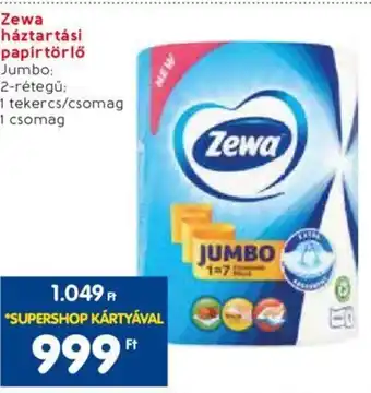 Spar Zewa háztartási papírtörlő ajánlat