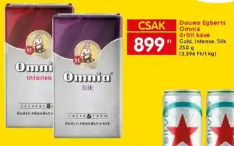 Spar Douwe Egberts Omnia őrölt kávé 250 g ajánlat