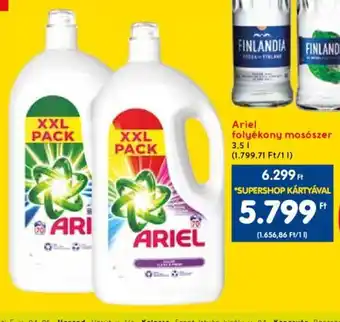 Spar Ariel folyékony mosószer 3,5 l ajánlat