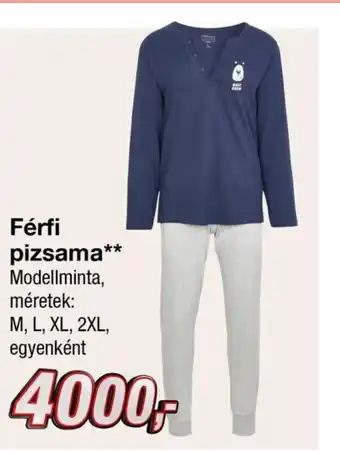 Kik Férfi pizsama 1 db ajánlat