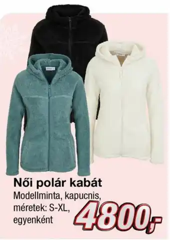 Női polár kabát 1 db