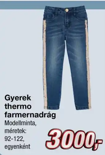 Kik Gyerek thermo farmernadrág 1 db ajánlat