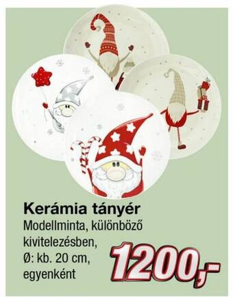 Kik Kerámia tányér 1 db ajánlat