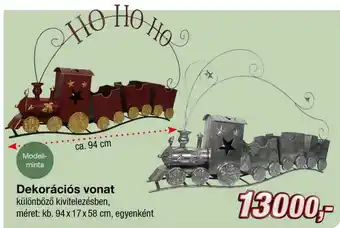 Dekorációs vonat 1 db