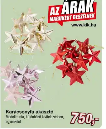 Karácsonyfa akasztó 1 db
