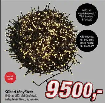 Kik Kültéri fényfüzér 1 db ajánlat