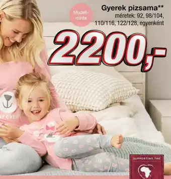 Kik Gyerek pizsama 1 db ajánlat