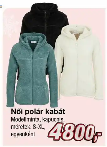 Női polár kabát 1 db