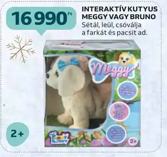 Auchan INTERAKTÍV KUTYUS MEGGY VAGY BRUNO 1 db ajánlat