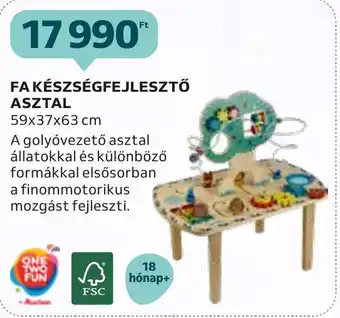 Auchan FA KÉSZSÉGFEJLESZTŐ ASZTAL 1 db ajánlat