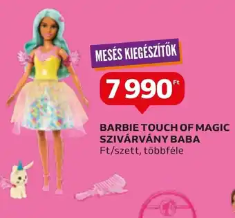 Auchan BARBIE TOUCH OF MAGIC SZIVÁRVÁNY BABA szett ajánlat