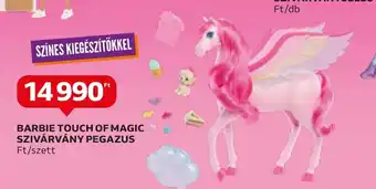 Auchan BARBIE TOUCH OF MAGIC SZIVÁRVÁNY PEGAZUS szett ajánlat