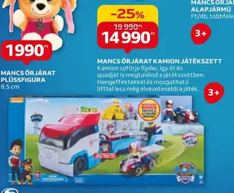 Auchan MANCS ŐRJÁRAT KAMION JÁTÉKSZETT ajánlat
